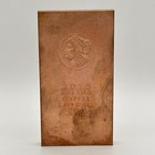 One Kilo Kg Kilogram  999 Fine Copper Morgan Design 2011 Bar Made In Usa