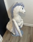 Melissa And Doug Plush Pegasus Unicorn On Platform 41   Great Condition Clean   
