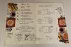 Vintage 1960s Mission Inn Garden Hotel San Diego Breakfast Menu