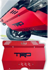 Custom 05-23 Tacoma Skid Plate - Red With Black Emblem