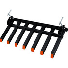 Heavy Clamp-on Debris Forks 68in Pallet 6000lb Loader Bucket Skid Steer Tractor