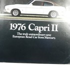 Vintage 1976 Mercury Capri Ii Dealership Sales Brochure Specifications Info