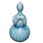 Curvy Big Voluptuous Beautiful Mermaid Figurine Coastal Nautical Beach Decor
