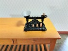 Dollhouse Miniature Scale With Weights Old Time Metal Non-working 1 12 Scale