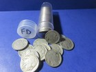 Full Roll  40 Coins   Full Date  Buffalo Nickels    303-6