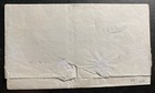 1871 Zacatecas Mexico Letter Sheet Cover To Mexico City Local Stamp