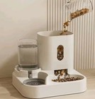 Automatic Pet Feeder   Water Dispenser 2-in-1 Cat Dog Food Bowl Station