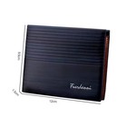 Vintage Men s Genuine Leather Wallet Slim Bifold Credit Card Holder Money Purse