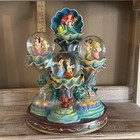 Very Rare Disney Little Mermaid - Daughters Of Triton - Snow Globe