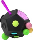 Deluxe 12-sided Fidget Cube - Perfect Stress Reliever Gift For Children   Adults