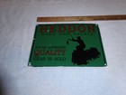 Vintage Heddon Rods And Tackle 11  X 8  Metal Tin Fishing Lure Advertising Sign 