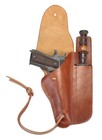 Us Ww2 M1916 Colt 1911  45 Holster And Ka-bar Sheath Premium Drum Dyed Leather
