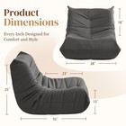 Bean Bag Chair  Fireside Chair Bean Bag Sofa For Adults  Bean Bag Chairs For    