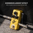 Mosky Golden Horse Overdrive Pedal 2 Voice Modes Normal Soft Boost True Bypass