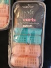 Conair Curls Curls Curls 12 Self-grip Assorted Sizes Hair Rollers  5 Pc 
