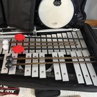 Mapex Percussion Xylophone Bell Kit W carrying Case Mallets Bag Stand   Drum Pad