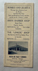 Vintage C 1930s Havana Cuba Ritz Hotel Automobile Tours Brochure Map Advertising