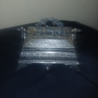 Antique 19th Century Victorian Mechanical Jewelry Box Casket  Polished Clean