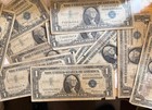 1957 One Dollar Well Circulated Silver Certificate Note -  1 Bill