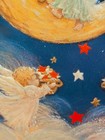 Christmas Card Vintage Greeting Card - New- Angels  Usa 