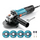4-1 2  Angle Grinder 1200w Electric Power Tool  Heavy Duty Cutting   Grinding