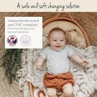 Yunioo Xl Reinforced Baby Changing Basket With Extra Travel Diaper Pad