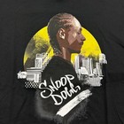 Vintage Y2k Snoop Dogg Shirt Size Xl Black Rap Music
