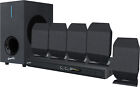 Supersonic Sc-38ht 5 1 Channel Dvd Home Theater System Dvd cd   Karaoke Mic Jack