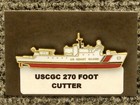 Uscg Wmec 270 Foot Famous Class Medium Endurance Cutter Enamel Lapel Pin