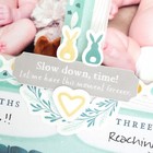Creative Memories Welcome Baby Designer Stickers 3 pk New 2024 Monthly Stickers