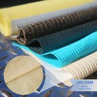 8 Ft Beige Fabric Roll Sunwind Screen Uv Block Shade Cloth Patio Yard