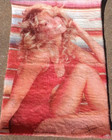 Rare 1976 Farrah Fawcett Rug By Pro Arts  amazing Collectible  Charlie s Angels 