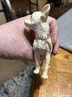 Sweet Lenox Chihuahua Dog Porcelain Pearl Gloss Finish Gold Collar Figurine