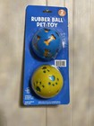 Set Of Beautiful Colors Brooklyn Dog Ball  Pet Toy