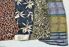 Lot Of Four  4  Vintage Ladies Scarfs