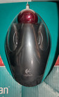 Logitech Trackman Marble Computer Mouse Trackball Wired Sealed