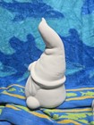 9  Tall X 5  Wide Standing Garden Gnome Figurine Ready To Paint Ceramic Bisque