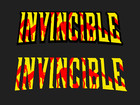 Invincible Sticker Title Vinyl Decal