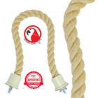 Bonka Bird Toys 2663 24  Sisal Rope Perch Natural Easy Install Parrot Cage Toy