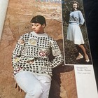 Knitting Pattern Drafting By Charts machine And Hand 1968 Vtg  Japan  Rare Book