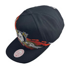 Mitchell   Ness Men s Anaheim Ducks Vintage Paintbrush Black Snapback Hat 