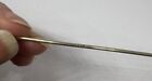 Vintage Art Nouveau Flowers Victorian Hat Pin Sterling Silver Top Repousse