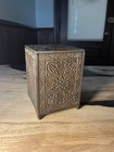 Antique Cast Iron Security Deposit Toy Safe Still Bank Patent Dated 1887 - 1888