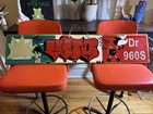 Original Urban Street Art On Metal Street Sign - Upcycled Wall Art Double Sided