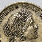 1959 Peru 20 Centavos Coin