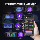 Led Light Signs For Car  Taxi Windshield 6 7  X 2 76   Multicolor 