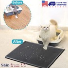 Double Layer Cat Litter Mat Trapping Honeycomb Soft Waterproof Kitty Litter Mat