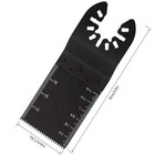 10 50x Oscillating Multi Tool Saw Blades Wood Metal Compatible With Dewalt Fein