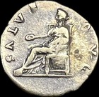 Ancient Roman Silver Coin  Vespasian Denarius 69-79 A d  - Scarce Coin