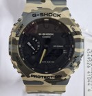 Casio G-shock Ga-2100cm-5adr Analog-digital Camouflage Resin Band Men s Watch